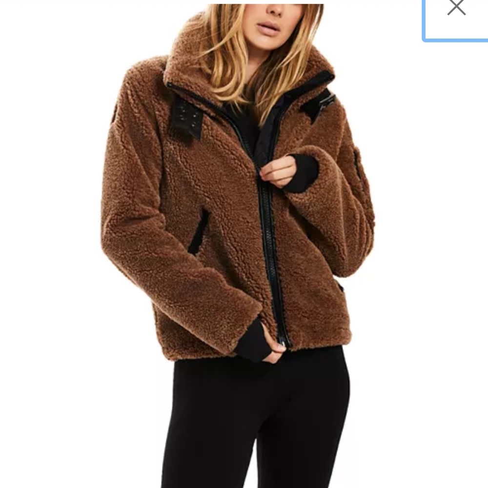 SAM. Cozy Brown Teddy Jacket